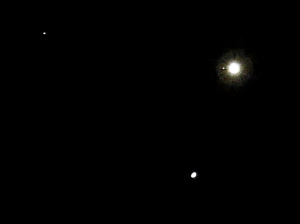 金星と土星が超接近-2